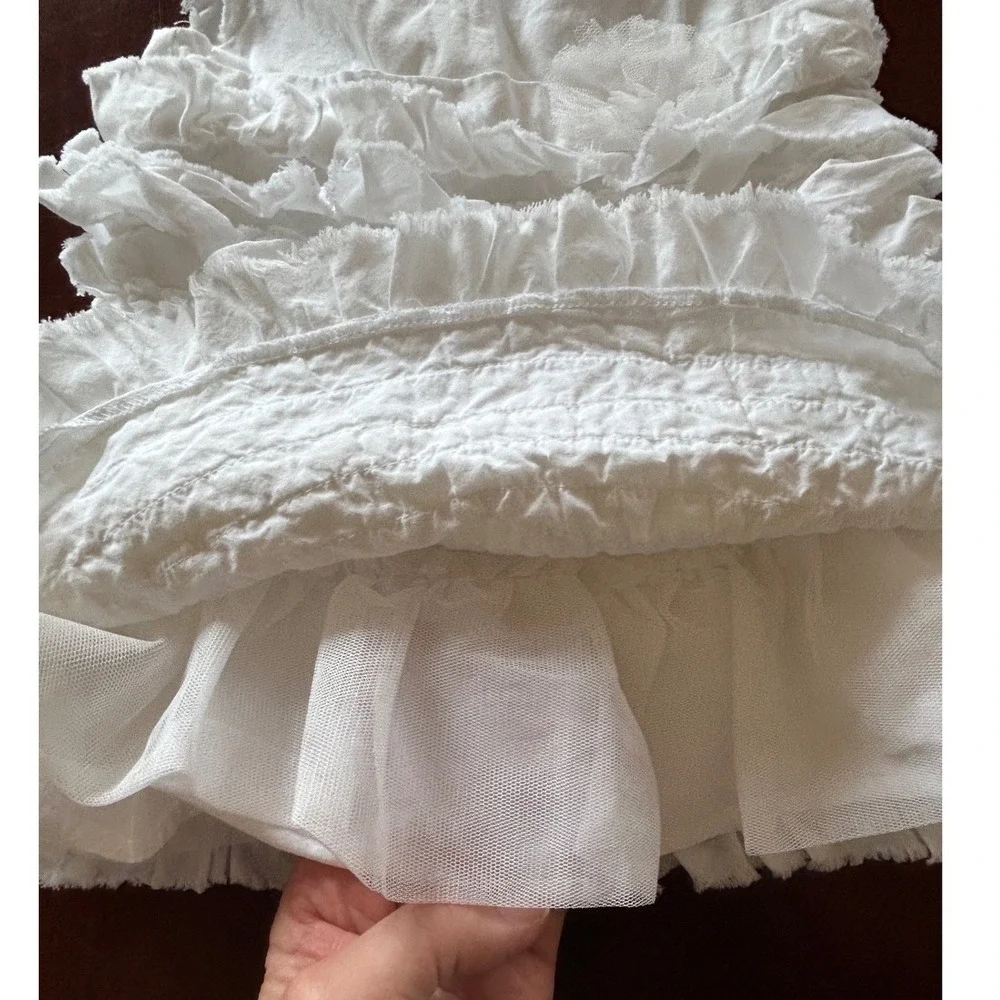 The Children's Place Dress Cotton‎ 6-9M Baby Excellent Cottagecore Coquette